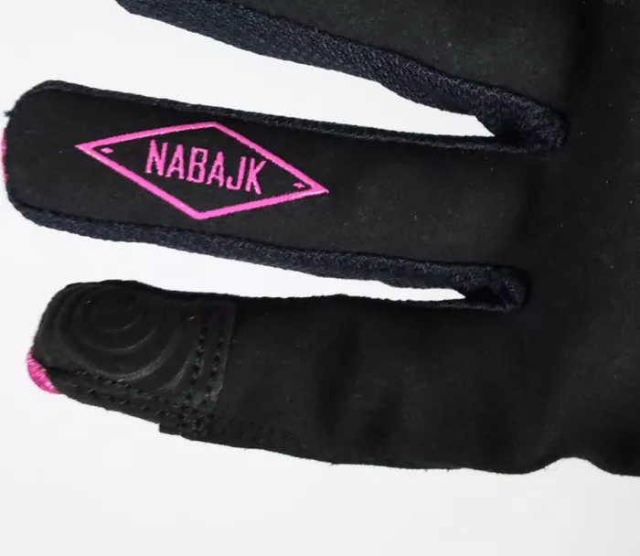 Dámské rukavice Nabajk Jesteed fuchsia/black