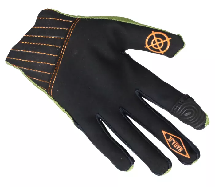 Dětské rukavice Nabajk Jesteed khaki/black/orange