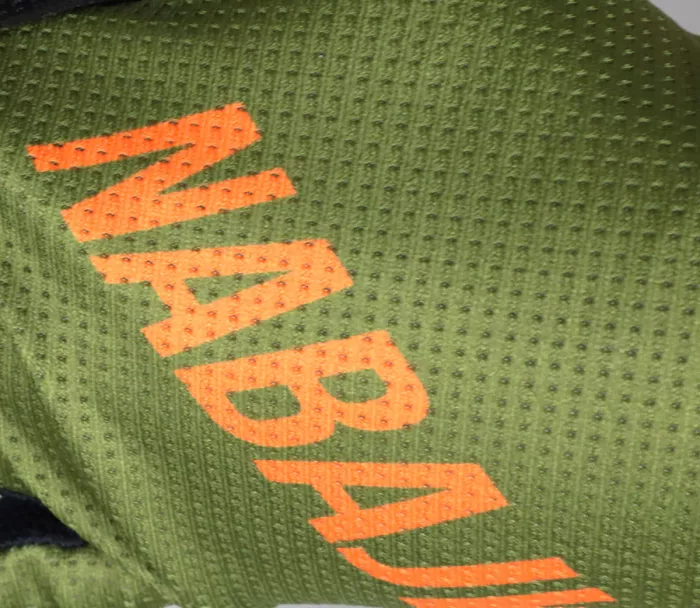 Dětské rukavice Nabajk Jesteed khaki/black/orange