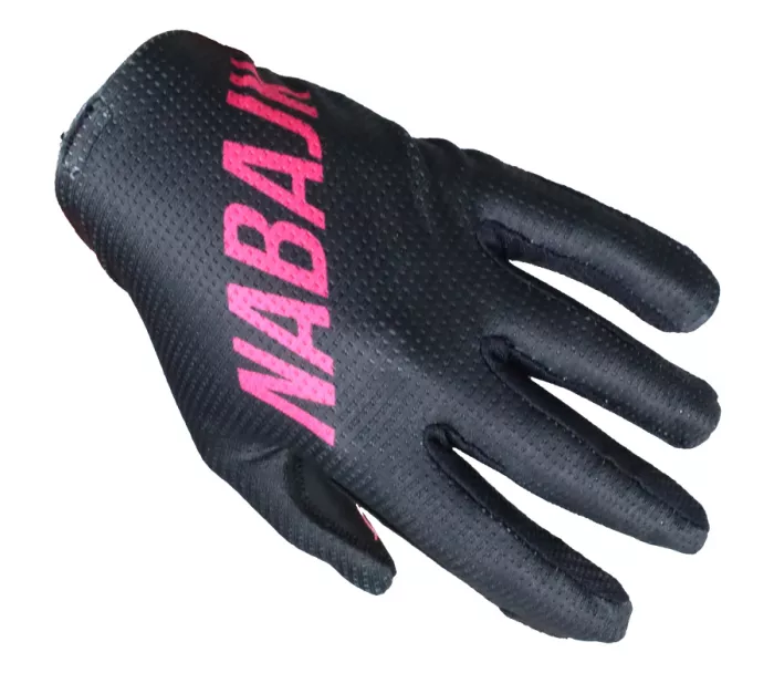 Dívčí rukavice Nabajk Jesteed black/pink