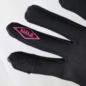 Dívčí rukavice Nabajk Jesteed black/pink