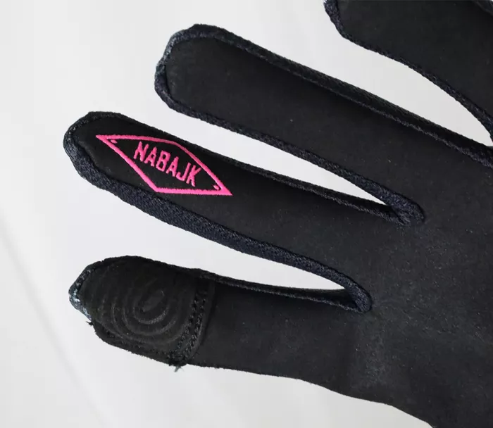 Dívčí rukavice Nabajk Jesteed black/pink