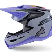 Helma na motokros 2026 Alpinestars Jettson SM3 grey/purple/black