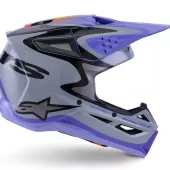 Helma na motokros 2026 Alpinestars Jettson SM3 grey/purple/black