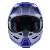 Děštská motokrosová helma 2026 Alpinestars Jettson SM3 Youth Solid grey/purple/black
