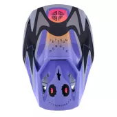 Děštská motokrosová helma 2026 Alpinestars Jettson SM3 Youth Solid grey/purple/black