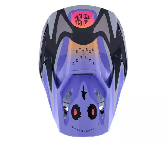 Helma na motokros 2026 Alpinestars Jettson SM3 grey/purple/black