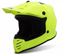Dětská motokrosová helma XRC Jimmy 2.0 yellow fluo