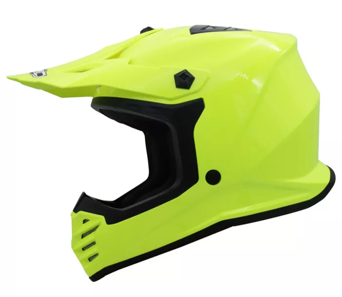 Dětská motokrosová helma XRC Jimmy 2.0 yellow fluo