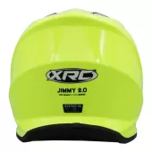 Dětská motokrosová helma XRC Jimmy 2.0 yellow fluo