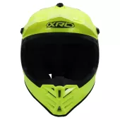 Dětská motokrosová helma XRC Jimmy 2.0 yellow fluo