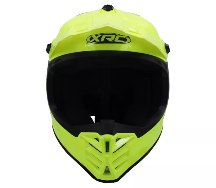Dětská motokrosová helma XRC Jimmy 2.0 yellow fluo