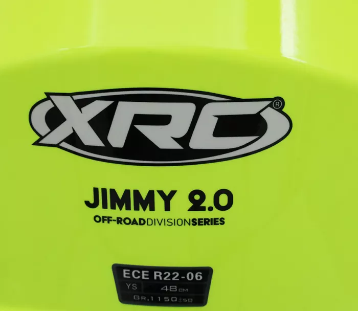 Dětská motokrosová helma XRC Jimmy 2.0 yellow fluo