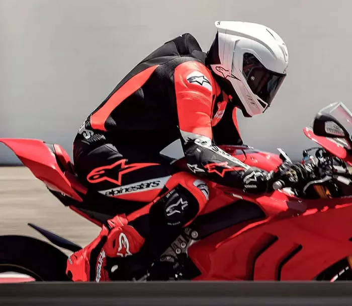 Jednodílná kombinéza Alpinestars Missile V2 Ward black/red fluo/white