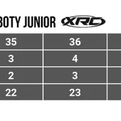 Dětské motokrosové boty XRC MX Move junior black