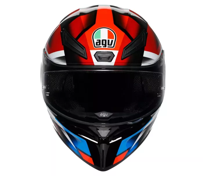 Integrální helma AGV K1S E2206 FASTLAP BLACK/RED/BLUE