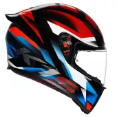 Integrální helma AGV K1S E2206 FASTLAP BLACK/RED/BLUE