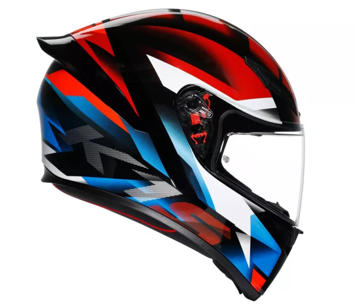 Integrální helma AGV K1S E2206 FASTLAP BLACK/RED/BLUE