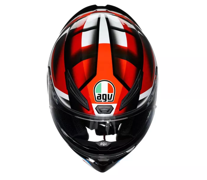Integrální helma AGV K1S E2206 FASTLAP BLACK/RED/BLUE