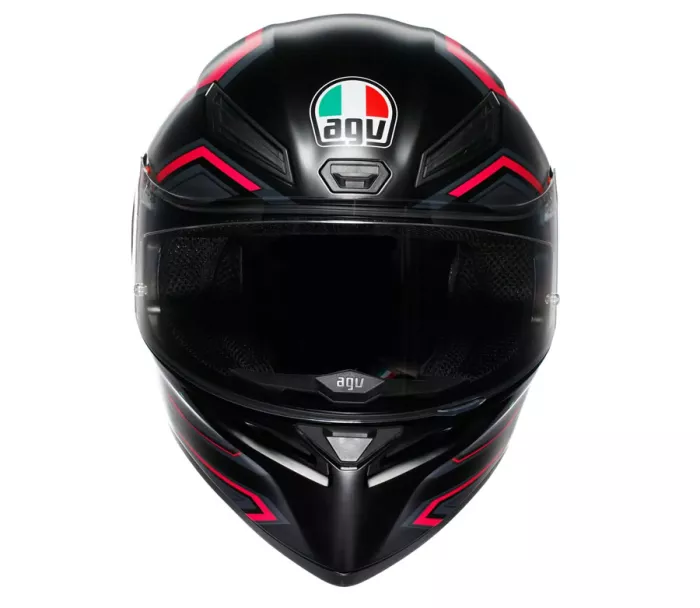 Helma na moto AGV K1S E2206 SLING MATT BLACK/PINK