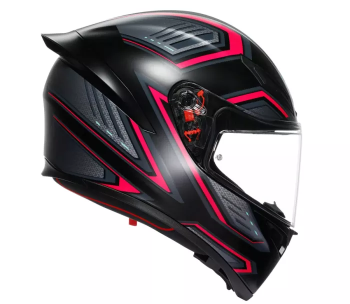 Helma na moto AGV K1S E2206 SLING MATT BLACK/PINK