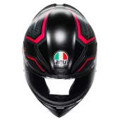 Helma na moto AGV K1S E2206 SLING MATT BLACK/PINK