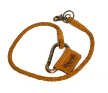 Trip Machine Braided key chain tan