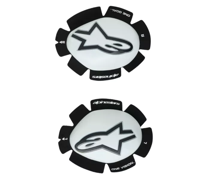 Kolenní slider Alpinestars GP Plus white/black