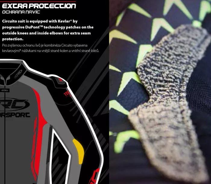 Jednodílná kombinéza XRC Circuito HLT men Tech10 black/grey/red