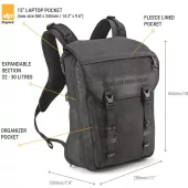 Batoh Kriega RSDRKRU34-BB RSD Backpack - Roam 34 - Black/Black