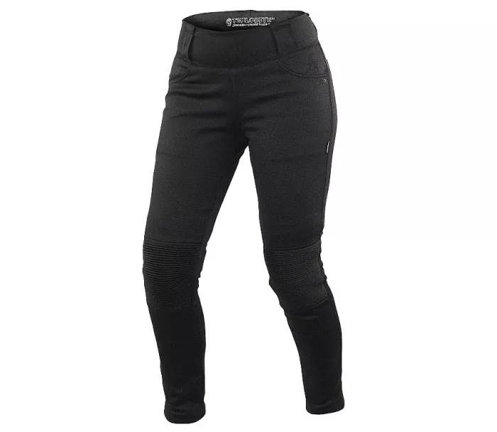 Dámské prodloužené legíny na motorku Trilobite Leggings long black
