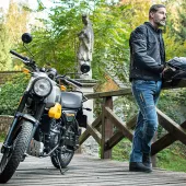 Kevlarové džíny na moto Trilobite 661 Parado blue SLIM