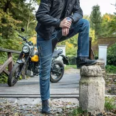 Kevlarové džíny na moto Trilobite 661 Parado blue SLIM