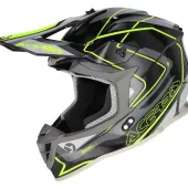 Motokrosová helma Acerbis Linear 22-06 black/fluo yellow