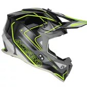 Motokrosová helma Acerbis Linear 22-06 black/fluo yellow