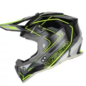Motokrosová helma Acerbis Linear 22-06 black/fluo yellow