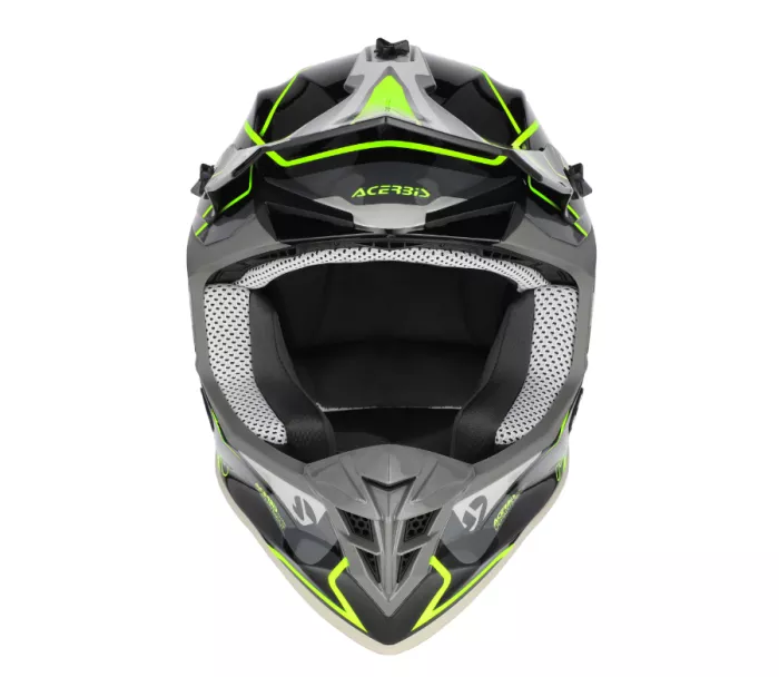 Motokrosová helma Acerbis Linear 22-06 black/fluo yellow