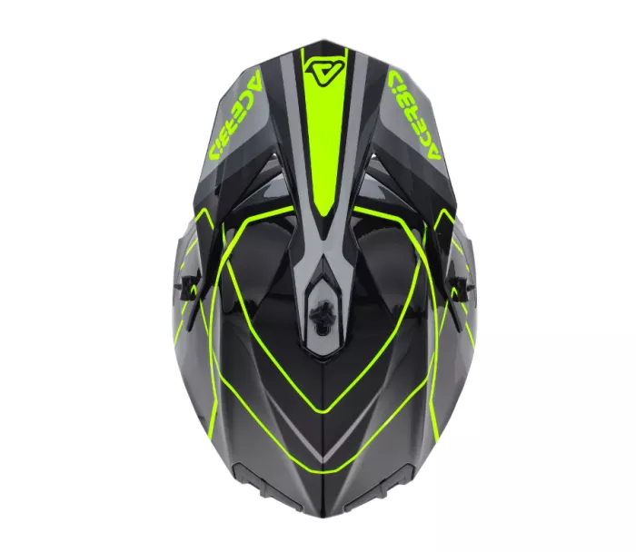 Motokrosová helma Acerbis Linear 22-06 black/fluo yellow