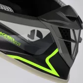 Motokrosová helma Acerbis Linear 22-06 black/fluo yellow