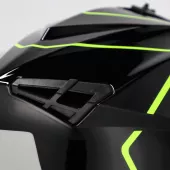 Motokrosová helma Acerbis Linear 22-06 black/fluo yellow