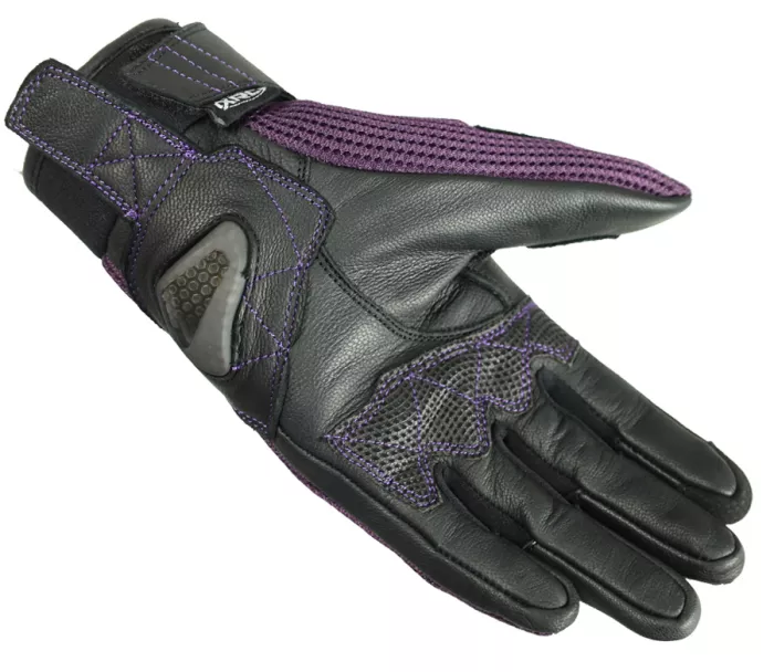 Dámské rukavice na moto XRC LOIRIES purple