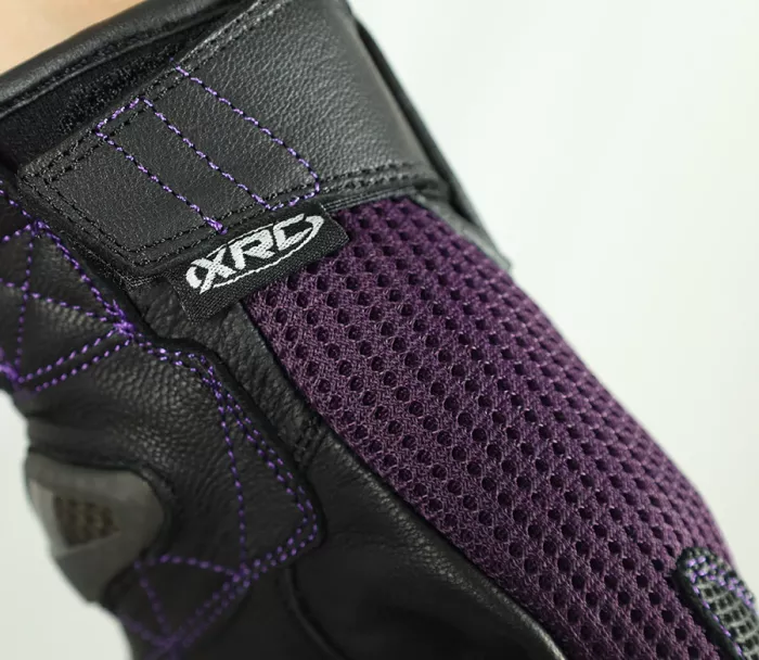 Dámské rukavice na moto XRC LOIRIES purple