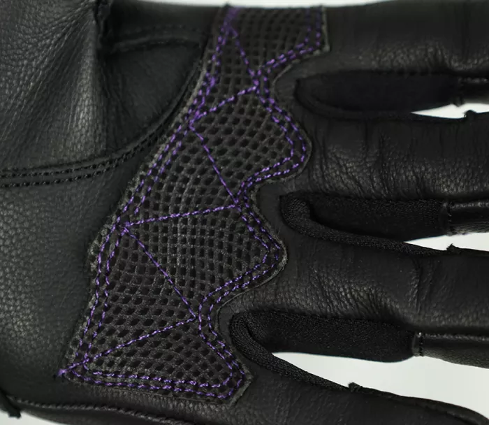 Dámské rukavice na moto XRC LOIRIES purple