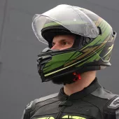 Integrální helma XRC Loomis khaki/blk/brown/beige