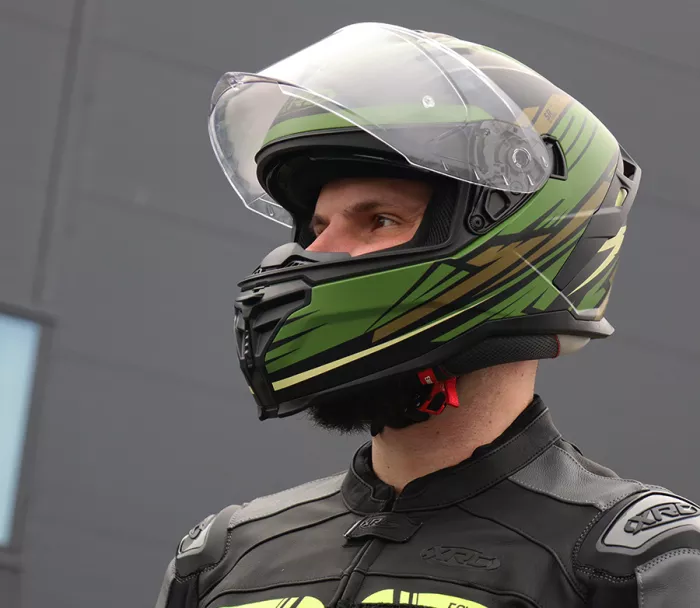 Integrální helma XRC Loomis khaki/blk/brown/beige