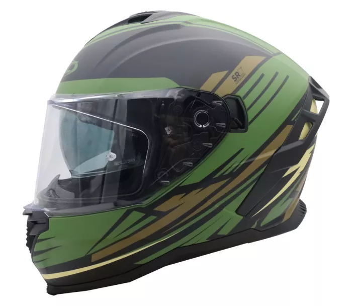 Integrální helma XRC Loomis khaki/blk/brown/beige