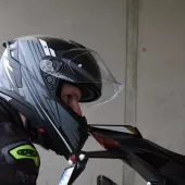 Integrální helma XRC Loomis blk/grey/light grey