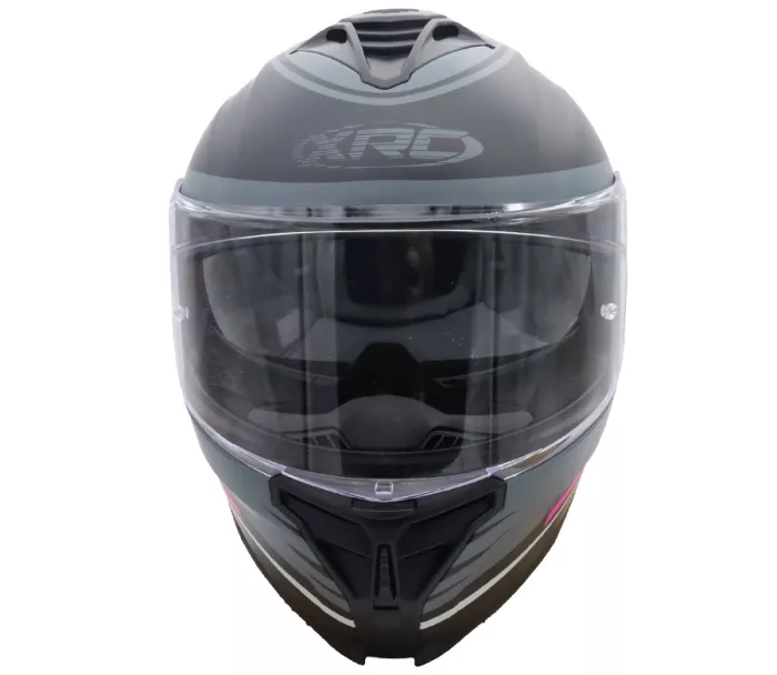 Helma na motorku XRC Loomis blk/grey/light grey/pink