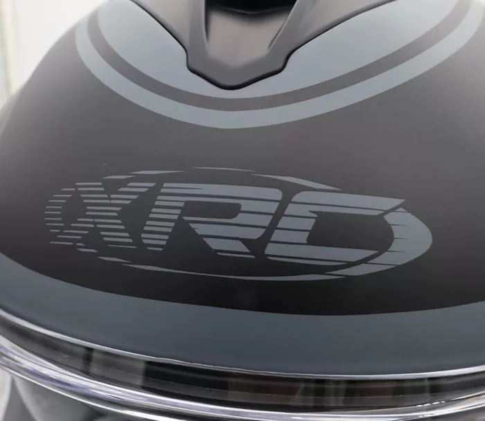 Helma na motorku XRC Loomis blk/grey/light grey/pink