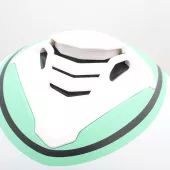 Integrální helma XRC Loomis blk/trqs/dark green/wht